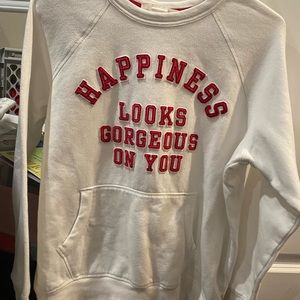 “Happiness looks gorgeous on you” sweatshirt